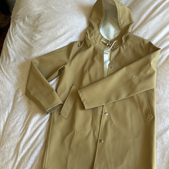 Stutterheim Designer Stockholm Lightweight Raincoat in XXS women’s - Picture 7 of 8